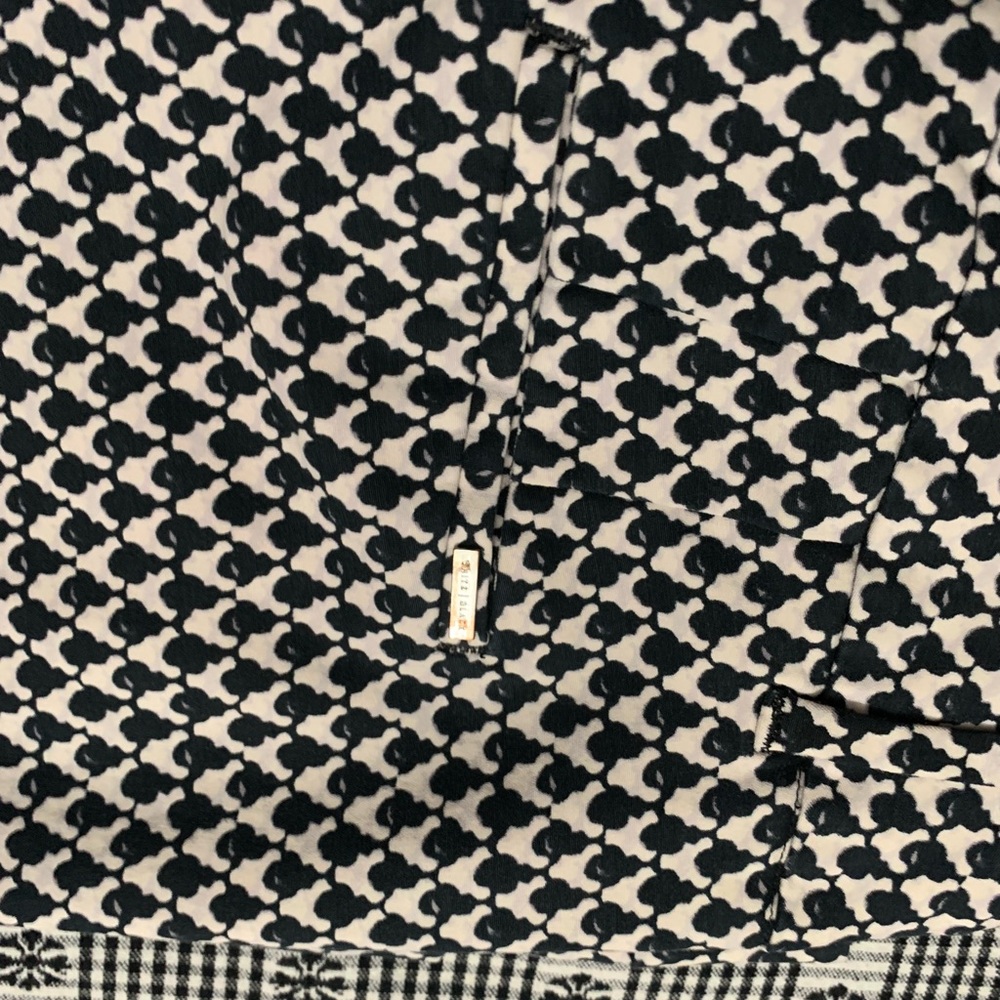 White House Black Market Black and White Patterned Skinny Pants - Picture 11 of 11